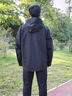 匹克（PEAK）馭峰甲硬殼沖鋒衣夾克男夏季新款運動(dòng)外套戶(hù)外徒步三防登山服女 黑色 XL 曬單實(shí)拍圖