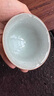 季慕家龍泉青瓷哥窯冰裂紋魚(yú)籽紋百圾碎斗笠功夫茶杯王文陶瓷手工主人杯 龍泉青瓷主人杯 曬單實(shí)拍圖