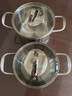 維樂仕（vcileshi）德國304不銹鋼湯鍋蒸鍋家用復(fù)底加厚雙耳燃氣電磁爐適用16-18cm 16cm不配蒸籠 曬單實拍圖