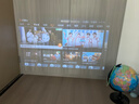 微影 【 白天全高清】新款投影儀家用高清家庭影院 辦公手機投屏電影1080P帶幕布智能小型臥室投影機 S50高亮版【畫報幕布+支架】白天超清+自動對焦 曬單實拍圖
