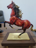 馬到成功大漆銅馬擺件領(lǐng)導(dǎo)高檔辦公室裝飾品公司開業(yè)喬遷升職禮物 大號全銅【一躍千里】27*16*32 曬單實(shí)拍圖