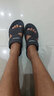 啄木鳥(niǎo)涼鞋男士開(kāi)車(chē)兩用2025新款潮流夏季防滑軟底拖鞋休閑外穿涼拖防水 黑色 40 曬單實(shí)拍圖