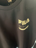 FILA斐樂官方男子針織長袖衛(wèi)衣秋冬圓領(lǐng)休閑簡約運動套頭上衣 RD寶藍-NV S 165/88A 曬單實拍圖