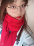 CHANEELR & KARITH圍巾2025新款女冬季保暖大披肩女外搭圍脖披風(fēng)生日禮物送女生女友 酒紅 200*70cm 曬單實(shí)拍圖