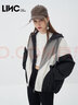 金羽杰春秋輕薄羽絨服女短款連帽輕暖冬季新款外套寬松夾克Y22802008 休閑中灰 XS 適合130斤以下 曬單實(shí)拍圖