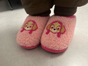 汪汪隊立大功（PAW PATROL）汪汪隊冬季兒童拖鞋卡通棉鞋包跟室內居家保暖棉拖男女寶寶防滑棉 sj3060粉色天天 15 內長(cháng)15.5cm 鞋碼160 曬單實(shí)拍圖