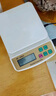 廚房電子稱(chēng)sf-400電子秤精準電子稱(chēng)家用小型廚房秤食物稱(chēng)重秤克稱(chēng) 充電三用款綠光 10kg 1g 曬單實(shí)拍圖