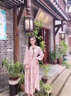 皮爾卡丹長裙品牌碎花雪紡連衣裙子女裝夏季薄款2025年新款長袖氣質(zhì)大擺高 杏色今年流行氣質(zhì)洋氣感時髦顯 XL 120-130斤 曬單實拍圖