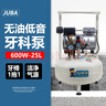 颶霸（JUBA）颶霸45/7無油空壓機(jī) 小型氣泵600W-25L低音診所設(shè)備牙醫(yī)低噪音 600W-25L 曬單實(shí)拍圖