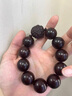 月石緣金星小葉紫檀手串男盤(pán)玩貔貅老料佛珠檀香木念珠文玩手鏈女手把件 小葉紫檀貔貅手串【小號】 曬單實(shí)拍圖