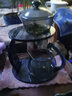尚言坊玻璃茶具整套帶茶盤(pán)自動(dòng)懶人泡茶神器茶壺茶杯套裝茶具三件套 3青灰登高望遠(yuǎn)觀山杯套裝-簡(jiǎn)盒 曬單實(shí)拍圖