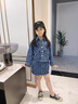 mlgt kids童裝兒童套裝2025春秋新款女童牛仔裙兒寶寶牛仔外套兩件套 藍(lán)色套裝 100 cm適合95cm 曬單實(shí)拍圖