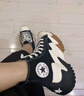 匡威（Converse）官方Run Star Motion高幫未來電波厚底鞋黑色171545C 171545C 40 曬單實拍圖