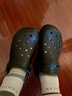 crocs檀健次同款經(jīng)典泡芙洞洞鞋|207521 黑色-001 36/37(220mm) 曬單實(shí)拍圖