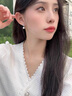 PWL999足銀愛心珍珠耳釘女小眾設(shè)計高級養(yǎng)耳洞耳環(huán)輕奢氣質(zhì)百搭耳飾 愛心珍珠耳釘【999足銀】 曬單實拍圖