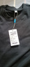 真維斯（Jeanswest）純棉長(cháng)袖t恤男秋季新款純色圓領(lǐng)寬松上衣男裝百搭簡(jiǎn)約時(shí)尚打底衫 黑色 XL 碼 (135-150斤) 曬單實(shí)拍圖