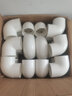 鍍美PVC彎頭UPVC直角90度接頭25塑料管20配件4分6分1寸32 40 50 63mm 【白色】內(nèi)徑32mm 5個 曬單實拍圖