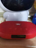 JBL TUNE3 多功能插卡蓝牙音箱 便携式户外音响 FM收音机TF卡 学生学习老人娱乐SD18升级款 红色 实拍图