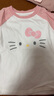 戴維貝拉（DAVE＆BELLA）【Hello.Kitty聯(lián)名】男童運(yùn)動(dòng)套裝童裝女童五分褲兩件套夏季新款 粉色【現(xiàn)貨】 100 cm（建議身高90-100cm） 曬單實(shí)拍圖