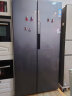 美菱（MeiLing）620升双变频一级能效对开门双开门冰箱家用节能风冷无霜净味大冷冻超薄可嵌入BCD-620WPCX超大容量 实拍图
