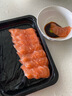 深?lèi)倓倥餐r三文魚(yú)肉腩拼盤(pán)400g 中段魚(yú)腩雙拼刺身大西洋鮭魚(yú)生魚(yú)片 魚(yú)肉+魚(yú)腩+甜蝦 475g 曬單實(shí)拍圖