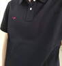 七匹狼短袖T恤男純棉薄款夏季新款商務(wù)休閑男士翻領(lǐng)凈色打底衫 001(黑色) 170/88A/L 曬單實(shí)拍圖