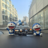 山漸青哆啦A夢移車號碼牌卡通挪車電話卡汽車內(nèi)飾品車載擺件臨時停車牌 黑折疊牌笑云多啦藍球2哆啦 曬單實拍圖