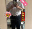 雅戈爾（YOUNGOR） 襯衫男士 夏季青年商務 易打理 高紗織高端短袖襯衫 漂白 40 曬單實拍圖