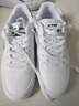 特步男鞋運動(dòng)板鞋春季厚底革面增高休閑鞋復古百搭休閑板鞋子男小白鞋 白黑 【90%客戶(hù)選擇】 42 曬單實(shí)拍圖