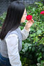 茵曼（INMAN）七夕時(shí)尚繡花女裝立領(lǐng)襯衫洋氣寬松休閑2025秋季新款長袖襯衣 米白色-第二批【好評返現(xiàn)】 L （褲子 28碼） 曬單實(shí)拍圖