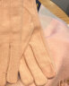 美洲野牛围巾女冬季羊毛韩版百搭加厚保暖围脖女送女生老婆轻奢生日礼物 羊毛围巾+手套+礼盒L0102-1 实拍图