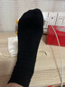 恒源祥【羊毛襪】秋冬季女士襪子透氣吸濕保暖中筒女襪黑色 曬單實(shí)拍圖