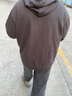 GENIOLAMODE衛衣男士秋季連帽百搭時(shí)尚印花青少年男生簡(jiǎn)約秋裝上衣 深灰 2XL 曬單實(shí)拍圖