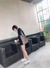 CAMILA KSENIA小白鞋子2025新款夏季單鞋百搭平底爆款休閑運(yùn)動(dòng)板鞋女士高檔時(shí)尚 綠色 37 曬單實(shí)拍圖