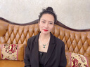 周大金 CHOW TAI KING淡水珍珠項鏈媽媽款水滴玉髓吊墜女七夕情人節(jié)禮物送婆婆長輩生日 曬單實拍圖