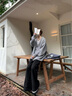 Shelley Jones 復古慵懶風(fēng)開(kāi)衫毛衣男士秋冬季新款V領(lǐng)寬松針織衫內搭潮流毛線(xiàn)衣 灰色 XL [推薦120-140斤] 曬單實(shí)拍圖