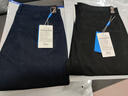 真維斯（Jeanswest）休閑褲男春夏季2025新款百搭寬松直筒潮流日系舒適工裝長(cháng)褲子男 黑色 30 曬單實(shí)拍圖