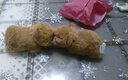 犇狐啪啪圈卡通啪啪動(dòng)物手圈公仔鯊魚毛絨玩具玩偶兒童手環(huán) 卡皮巴拉 25cm/0.1kg 曬單實(shí)拍圖
