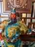 上善若水 銅擺件《九龍關(guān)公》全銅關(guān)二爺神像武財神關(guān)羽【原創(chuàng)彩銅作品】 橫刀【小號】 曬單實拍圖