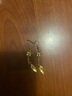 KERLA金店款飾品鍍24黃1金色沙金耳環(huán)鍍999耳墜耳飾防黃1金色首飾送 花朵耳環(huán) 3.8g 曬單實(shí)拍圖