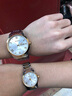 歐利時(shí)瑞士認證品牌情侶手表機械表全自動(dòng)防水手表情侶款新年禮物送愛(ài)人 【典藏版QL6602】鋼帶本白 【終身質(zhì)?！?曬單實(shí)拍圖