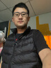 雅鹿羽絨馬甲男士輕薄白鴨絨時尚休閑秋冬立領(lǐng)外套男 黑色 175  曬單實拍圖