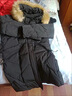 啄木鳥(niǎo)（TUCANO）品牌高端羽絨服女2025中長(cháng)款新冬裝過(guò)膝加厚90白鴨絨大毛領(lǐng)保暖潮 米白色 貉子毛（新年紅紅火火） XL 建議105-115斤（新年紅紅火火） 曬單實(shí)拍圖