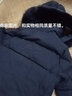 雅鹿媽媽羽絨服中長款中年人加厚冬裝中老年婦女洋氣時尚保暖外套 8860黑色 加厚 2XL 推薦120-135斤 曬單實拍圖