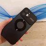 酷瑟 蘋果iPhone14promax手機殼自帶鏡頭膜強力磁吸高端磨砂防指紋防摔防塵時尚男女款 石墨黑【自帶鏡頭膜+強力磁吸+強抗指紋】 蘋果14promax（6.7寸3個攝像頭） 曬單實拍圖