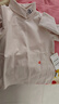 童泰（TONGTAI）寶寶打底衫春秋嬰兒衣服男女童休閑外出T恤兒童高領(lǐng)翻領(lǐng)上衣 米白 100 cm 曬單實(shí)拍圖