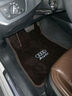 新奧迪A3A4L A6L Q3 Q5L Q4Q6 Q7 Q2l A5 A7 A8L專(zhuān)用汽車(chē)腳墊地毯絨 咖色【高端地毯+車(chē)標】 曬單實(shí)拍圖