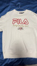 FILA 叕運(yùn)蛇|斐樂情侶款套頭衛(wèi)衣楊冪同款2025春季新品純棉上衣針織衫 云菇白-WT L 175/96A 曬單實(shí)拍圖