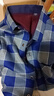 斐升（FEISHENG）秋冬男士加絨襯衣男保暖襯衫印花外套衣服男爸爸裝1/2件 YRNZ+NS04 C610 加絨襯衫 L (適合90斤-119斤) 曬單實拍圖