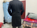 羅蒙長款過膝羊毛呢大衣男士修身秋冬季休閑中長款呢子風(fēng)衣外套男裝 曬單實(shí)拍圖